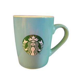 Starbucks Green Ceramic Mug